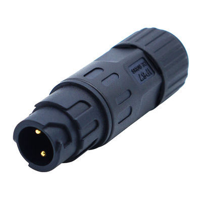 Outdoor LED Light M12 Nylon Male Female Plug Waterproof IP67 Connectors
