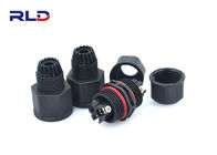 3 Pin Waterproof Electrical Connectors Screw Threaded Assembly Waterproof Connector