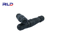 Three Pin / Pole Socket Waterproof Circular Connectors Solder Assembly Mount Type
