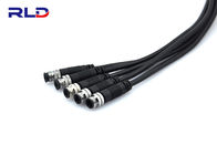 IP67 12V Waterproof Cable Connector 4 Pin PVC Rubber For Bicycle Accessory Lines