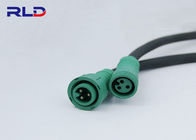 Circular Thread IP68 Waterproof Electrical Cable Connector 2P 3P Male Female Connector