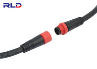 M15 Waterproof 2 Pin Extension Cable Outdoor Lighting Connectors IP68