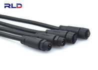 M12 2 Pin Waterproof Connector Plastic Male Connector