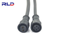 M6/M8/M12 Straight Plug IP67 Waterproof Cable Connectors Male Female 22-16AWG