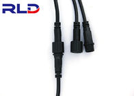 IP67 Waterproof Circular Connectors 2 Pin Male Female Waterproof Cable Connector