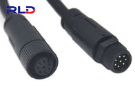 Female 6 Pin M12 Waterproof Connector Electrical Circular Connector