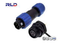 Plastic Waterproof Plug Connector SP13 IP67 IP68 2 3 4 5 7 Pin PVC TPU External Mold