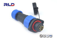 6Pin 7Pin 9Pin Plastic Weipu Sp13 Series Connector With Gold Plated Ensure