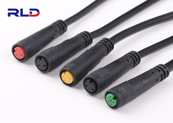 Electric IP65 Wire Connector 4 Pin Waterproof Electric Bike Connectors