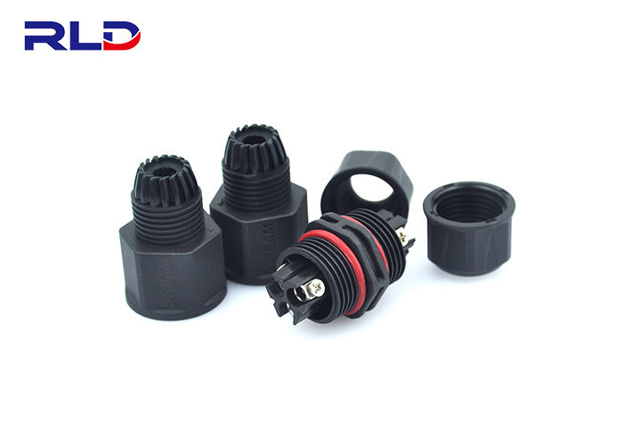 Waterproof Outdoor Lighting Connectors Two Pin Waterproof Led Connector