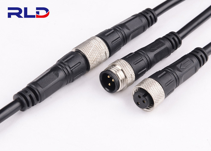 8 Pin IP68 Waterproof Circular Connectors Signal And Power Combined