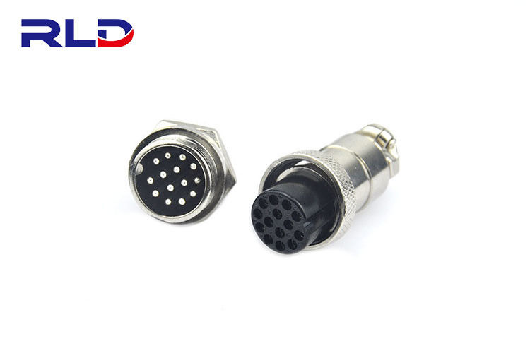M20 Waterproof Led Connectors Electric Wire Mini Din Power Circular Male Female