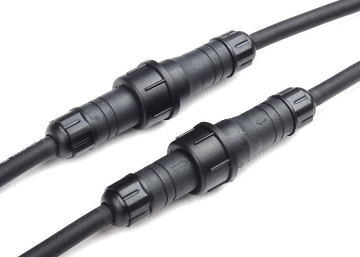 Screw Type 4 Pin Waterproof Connector Plug Led Lighting Electrical IP67