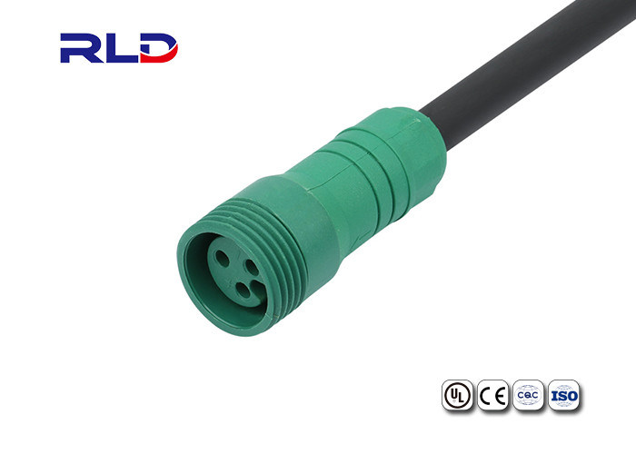 M15 4 Pin Waterproof Plug For DC Power Plug Adapter Wire To Wire Cable