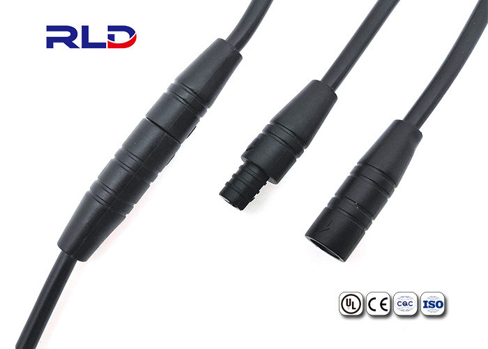 12v Electric Bike Connectors Direct Plug In Male Female Waterproof Cable Connector