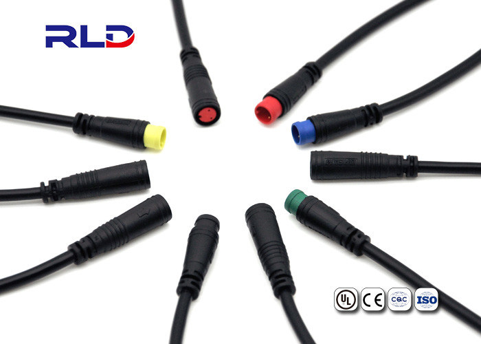 PVC Waterproof Connector Plug M8 Mini 2 Pin 3 Pin 4Pin 5Pin 6Pin Cable