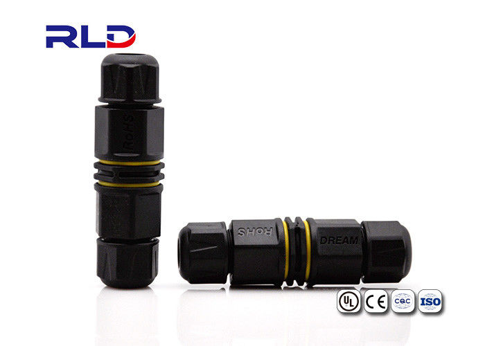 Eco - Friendly Electrical Circular Power Connectors For Coaxial Screw Wire Cable