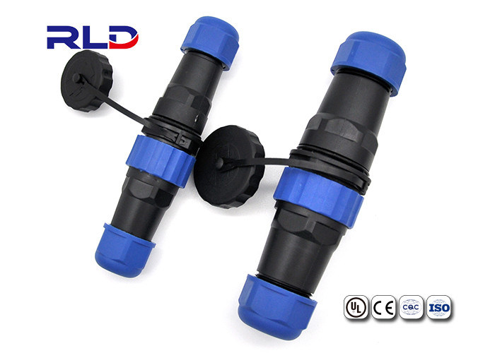 IP68 Waterproof Electrical Quick Connectors SP13 SP21 SP17 612mm Cable