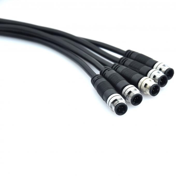 2 Pin Waterproof Circular Connectors Male Female Extension Cable Connector