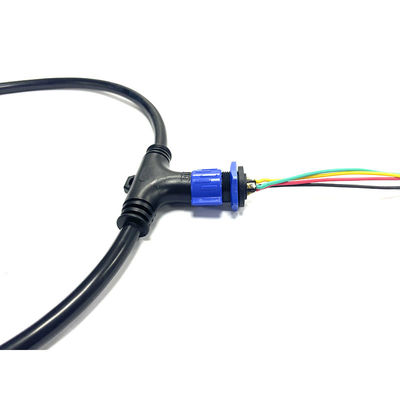 Self Lock Waterproof Wire T Connector , M15 Outdoor Electrical Wire Splice