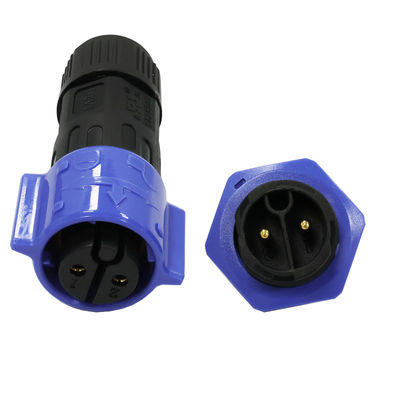 Black Waterproof Wire Splice , M25 Waterproof Outdoor Cable Connector