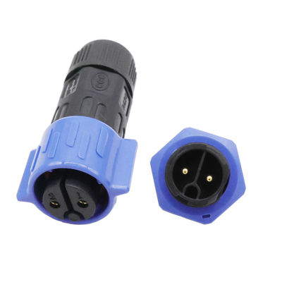 Black Waterproof Wire Splice , M25 Waterproof Outdoor Cable Connector