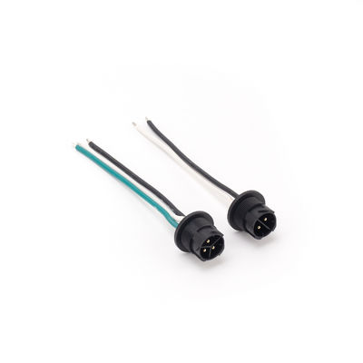 Nylon Male Female Plug Socket , PA66 3 Pin Male Female Wire Connector
