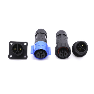 Square Shape Waterproof Plug Connector PA66 Industrial Nylon