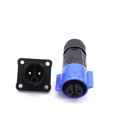 Square Shape Waterproof Plug Connector PA66 Industrial Nylon