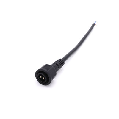 Plastic Waterproof Outdoor Lighting Cable Connectors 4 Pin M14