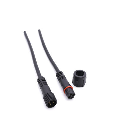 Plastic 3 Pin E Bike Battery Connector , M11 Outdoor Wire Connector