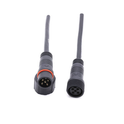 Customized Water Resistant Wire Connectors , IP67 Waterproof Cable 8 Pin