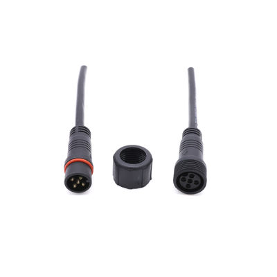 Outdoor Electric 3 Way Waterproof Cable Connector IP67 M18 Terminal Type