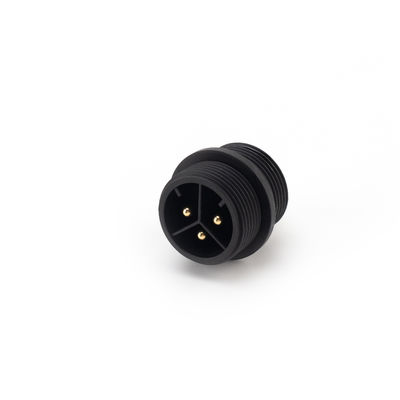 Plastic Waterproof Electrical Cable Connector , 2Pin Underground Wire Connector