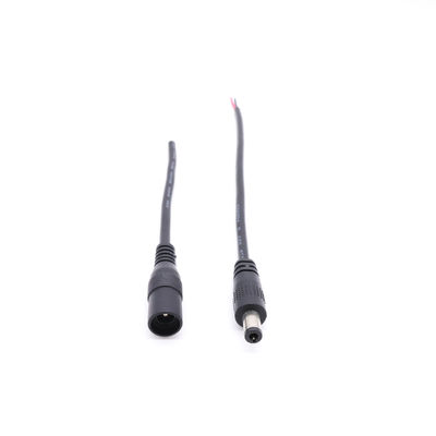 RoHS Certified Extension Cable Connector , Ip67 5.5 X 2.1 Mm Female Connector