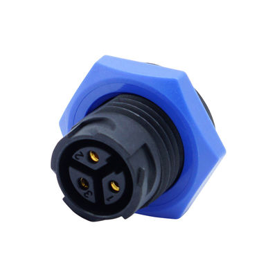 M20 Ip67 Panel Mount Connector Self Locking Screw Male Outdoor For Led Light