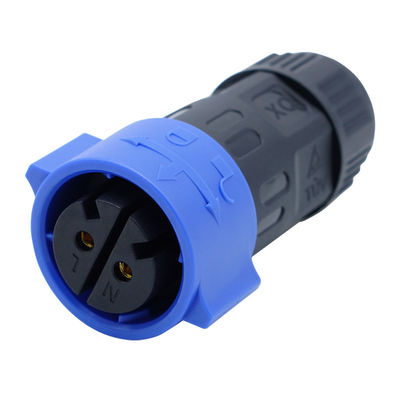 Self-Locking Waterproof Plug Connector M20 PA66 Outdoor LED Plug Connector