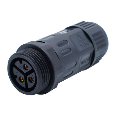 M25 35A IP67 IP68 Male Female Waterproof Ebike Connector