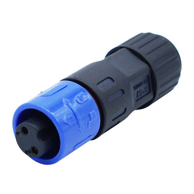 Male M12 Self-locking Panel Mount and Female Plug Waterproof IP67 Connectors