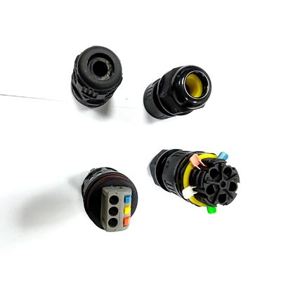 IP68 Waterproof Power Connector 5 Pin Male Female Plug