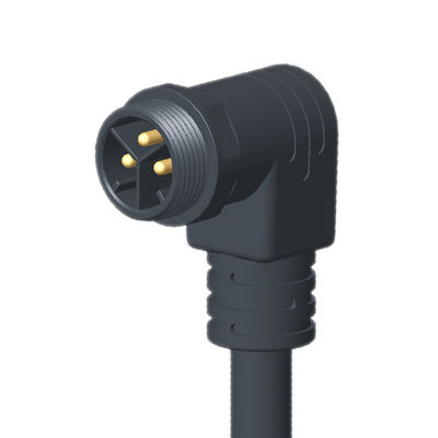 IP67/IP68 M25 Elbow Waterproof Cable Connector For LED Lighting
