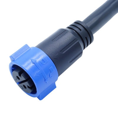 IP67 M25 Push Locking 30A Waterproof Electrical Plug Connectors