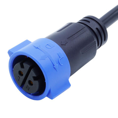 IP67 M25 Push Locking 30A Waterproof Electrical Plug Connectors
