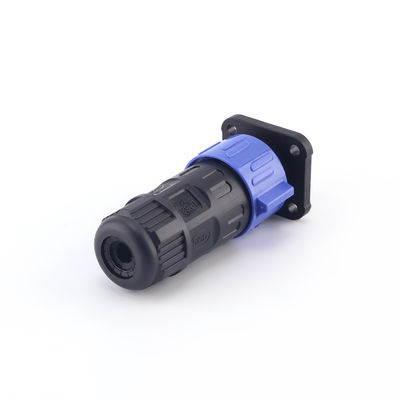 New M25 2+1+5 core, nylon material, high voltage, new energy, waterproof, IP67, self-locking connector.