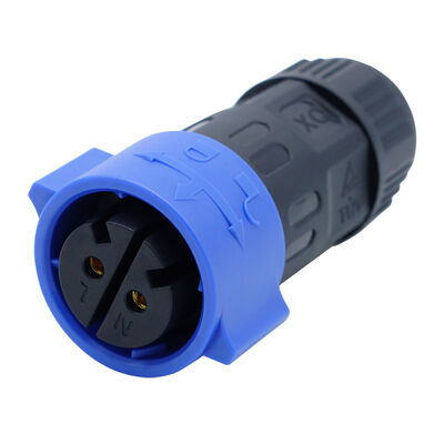 New Design M25 Push Locking IP67/IP68 Waterproof Plug Connector