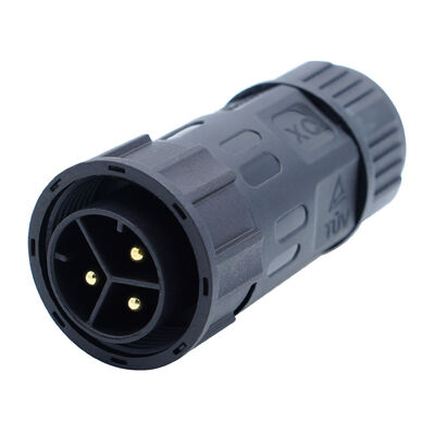New Design M25 Push Locking IP67/IP68 Waterproof Plug Connector
