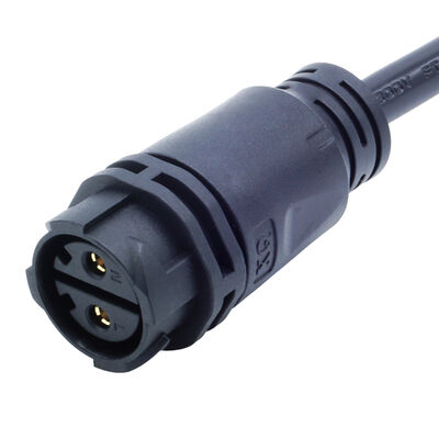 New Design M25 Push Locking IP67/IP68 Waterproof Plug Connector