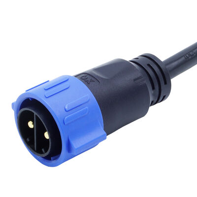 New Design M25 Push Locking IP67/IP68 Waterproof Plug Connector