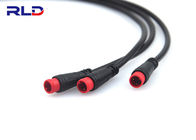 Share Electric Bike Small Waterproof Wire Connectors ,  Socket Wire M8 Waterproof Connector Cable