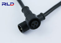 220V Cable Wire Plug Electrical Connectors , Male Female 4 Pin Waterproof Plug